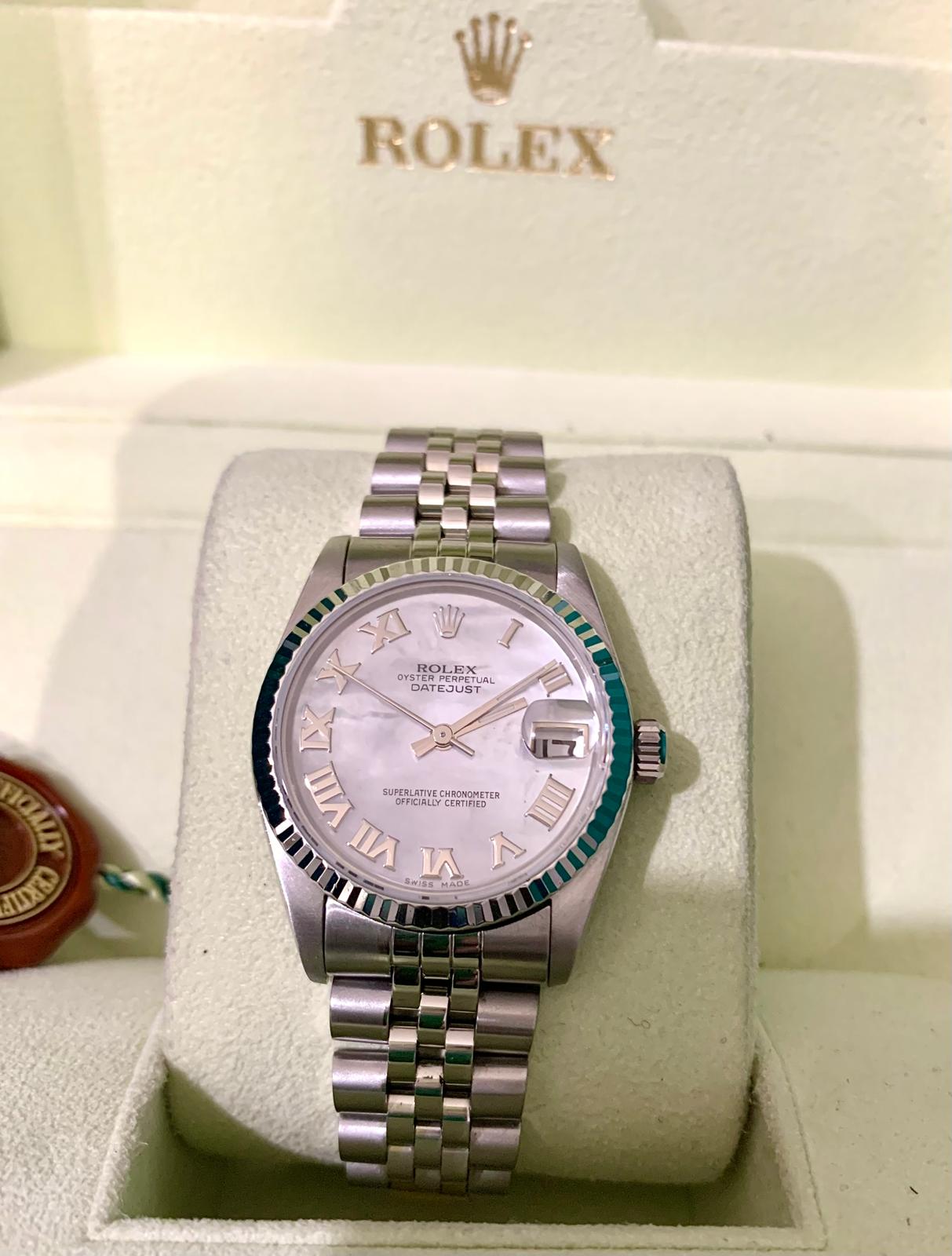 31mm rolex ladies hotsell